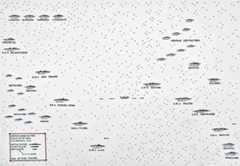 Map of the Battle of Dogger Bank on 24th January 1915 at 9am in the First World War: map by John Fawkes