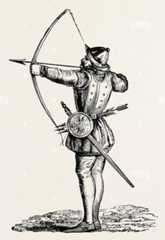 English Archer: Battle of Pinkie on 10th September 1547 in the 'War of the Rough Wooing'