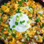 Cheesy Beef Enchilada Tortellini Skillet Cheesy Beef Enchilada Tortellini Skillet
