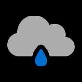 Coperto con pioggia debole Coperto con pioggia debole