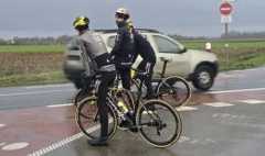 Paris-Roubaix - Au Carrefour de l'Arbre mardi avec 4 coureurs dont Wout van Aert