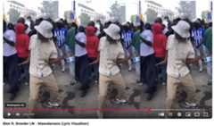 Screenshot YouTube/Bien Scene from the music video for “Maandamano” by Bien and Breeder LW.