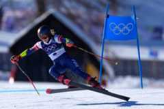 APTOPIX_Milan_Cortina_Olympics_Alpine_Skiing_70652_813f91 United States’ Mikaela Shiffrin speeds down the course, during an alpine ski, women’s giant slalom race, at the 2026 Winter Olympics, in Cortina d’Ampezzo, Italy, Sunday, Feb. 15, 2026. (AP Photo/Robert F. Bukaty)