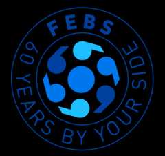 logo for FEBS 60th anniversary