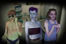 クリスマスプレゼントに来訪者をお届け…『No, I'm not a Human』新アプデが12月18日配信! 画像