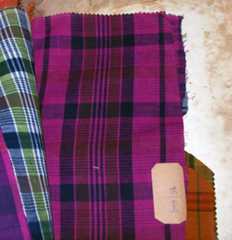 Purple Navy Madras Purple & navy Madras