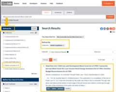 Image of advanced search on Statute Compilations with title. Source: GPO