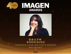 Imagen Announces Dailyn Rodriguez as Recipient of the Norman Lear Writer’s Award