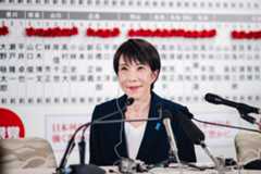 Sanae Takaichi, prime minister and leader of the Liberal Democratic Party, at the party’s headquarters in Tokyo on Sunday Sanae Takaichi, prime minister and leader of the Liberal Democratic Party, at the party’s headquarters in Tokyo on Sunday