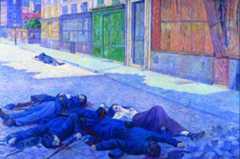 Une rue à Paris en mai 1871 ou La Commune Une rue à Paris en mai 1871 ou La Commune