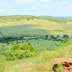 View of the Smoky Hills in Kansas from Coronado Heights View of the Smoky Hills in Kansas from Coronado Heights