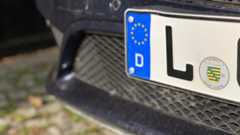 Umkennzeichnung eines Fahrzeuges