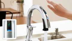 いつも水だけ吐水で省エネのエコセンサー