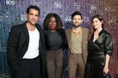 Colin Farrell, Uzo Aduba, Adam Scott and Kathryn Hahn at 19th MPTF Evening Before Colin Farrell, Uzo Aduba, Adam Scott and Kathryn Hahn at 19th MPTF Evening Before