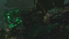 The Green Lantern Corps on Oa in Crisis on Infinite Earths