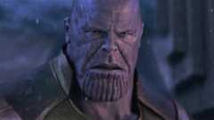 Thanos glaring