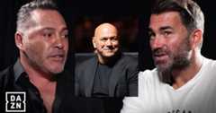 Dana White, Eddie Hearn, Oscar De La Hoya