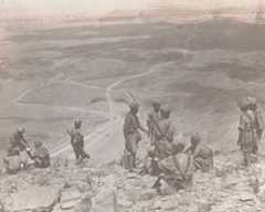 Indian Army picquet overlooking the Khyber Pass, 1919