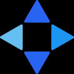 Four triangle open sided