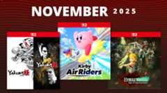 Kirby Air Riders, Hyrule Warriors: Age of Imprisonment, and many more are launching this November!