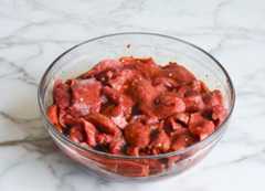 marinate the beef