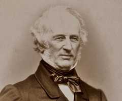 Cornelius Vanderbilt, at one time the richest man in the U.S.