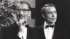 Groucho Marx and Dick Cavett