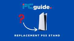 Replacement PS5 stand for your gaming console.