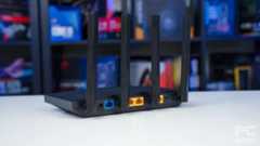 TP-Link Archer AX12 (AX1500) back profile, Image by PC Guide