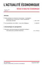 L'Actualité économique L'Actualité économique