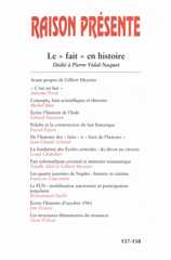 Raison présente Raison présente