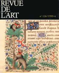 Revue de l'Art Revue de l'Art