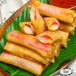 Cheesy Crab Sticks Lumpia Recipe Featured Image