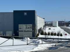 REG-L-ICEinUpperBern-01 The U.S. Department of Homeland Security’s Immigration and Customs Enforcement Agency has purchased a large property in Upper Bern Township that includes a sprawling warehouse for $87.4 million to use as a detention center. (Bill Uhrich / Reading Eagle)