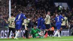 Chelsea's Pedro Neto flicks the ball towards goal and Barcelona's Jules Kounde scores an own goal for Chelsea’s first goal during the UEFA Champions League 2025/26 League Phase MD5 match between Chelsea FC and FC Barcelona at Stamford Bridge on November 2 Chelsea's Pedro Neto flicks the ball towards goal and Barcelona's Jules Kounde scores an own goal for Chelsea’s first goal during the UEFA Champions League 2025/26 League Phase MD5 match between Chelsea FC and FC Barcelona at Stamford Bridge on November 2