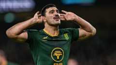 22 November 2025; Damian de Allende of South Africa celebrates during the Quilter Nations Series 2025 match between Ireland and South Africa at the Aviva Stadium in Dublin. Photo by Ramsey Cardy/Sportsfile 22 November 2025; Damian de Allende of South Africa celebrates during the Quilter Nations Series 2025 match between Ireland and South Africa at the Aviva Stadium in Dublin. Photo by Ramsey Cardy/Sportsfile