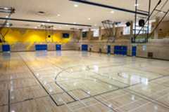 View of Kerr Hall Upper Gym looking South