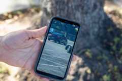 PAS-L-PAS-RAID-0619-001 A bystander recorded an ICE arrest at a bus stop in Pasadena on June 18, 2025. (Contributing Photographer, Connor Terry)