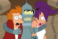 Futurama Fry Bender Leela header