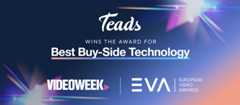 Teads Wins Best Buy-Side Technology at the European Video Awards 2024