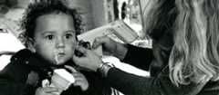 Leo Malaulau has his ears tested