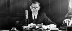 Radio broadcaster 'Uncle Scrim', Colin Scrimgeour