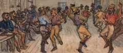 The dance of the shearers, 1885