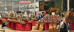 The colonial produce section of the Great Exhibition, 1851
