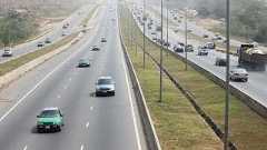 Image of Right-Hand driving, Abuja, Nigeria, 2015.