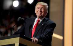 Donald Trump in 2016