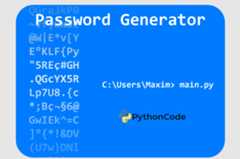 How to Make a Password Generator in Python