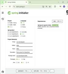 Creating Kafka Project
