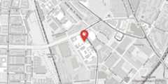 the map shows the following location: Institute of Parasitology, An den Tierkliniken 35, 04103 Leipzig