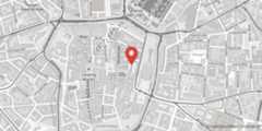the map shows the following location: Institute of Theatre Studies, Ritterstraße 16-22, 04109 Leipzig